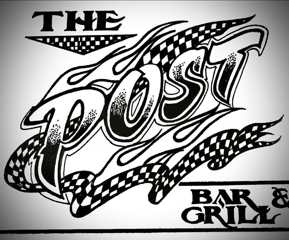 Logo for The Post bar and grill