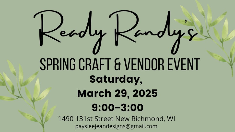 Spring Craft and Vendor Event