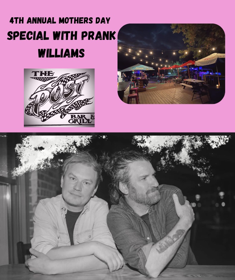 flier for Prank Williams live music event
