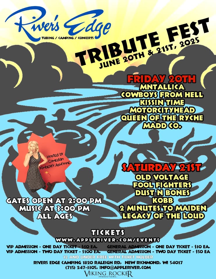 Tribute Fest event flier