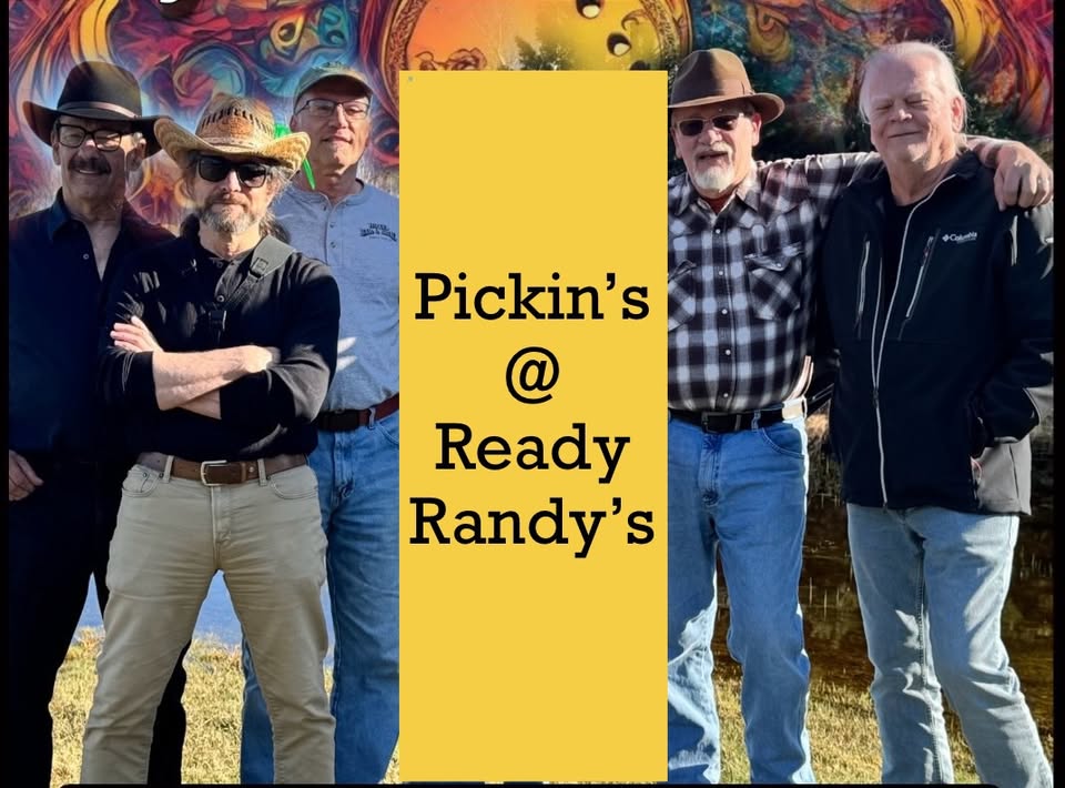 The four men in the band Pickin's