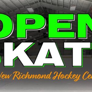 open skate event flier