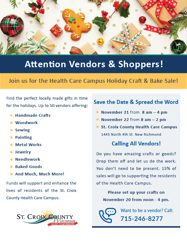 Annual Craft Fair flier
