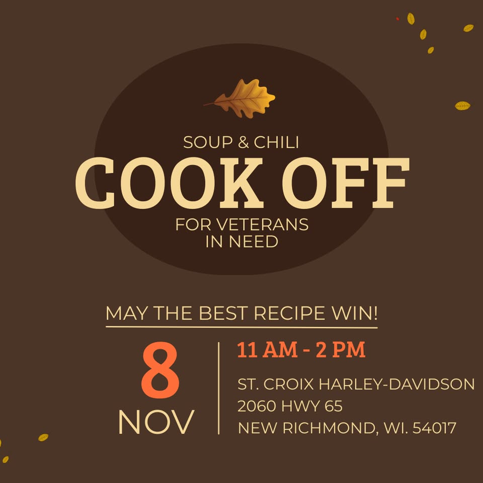 soup and chili cook-off event flier