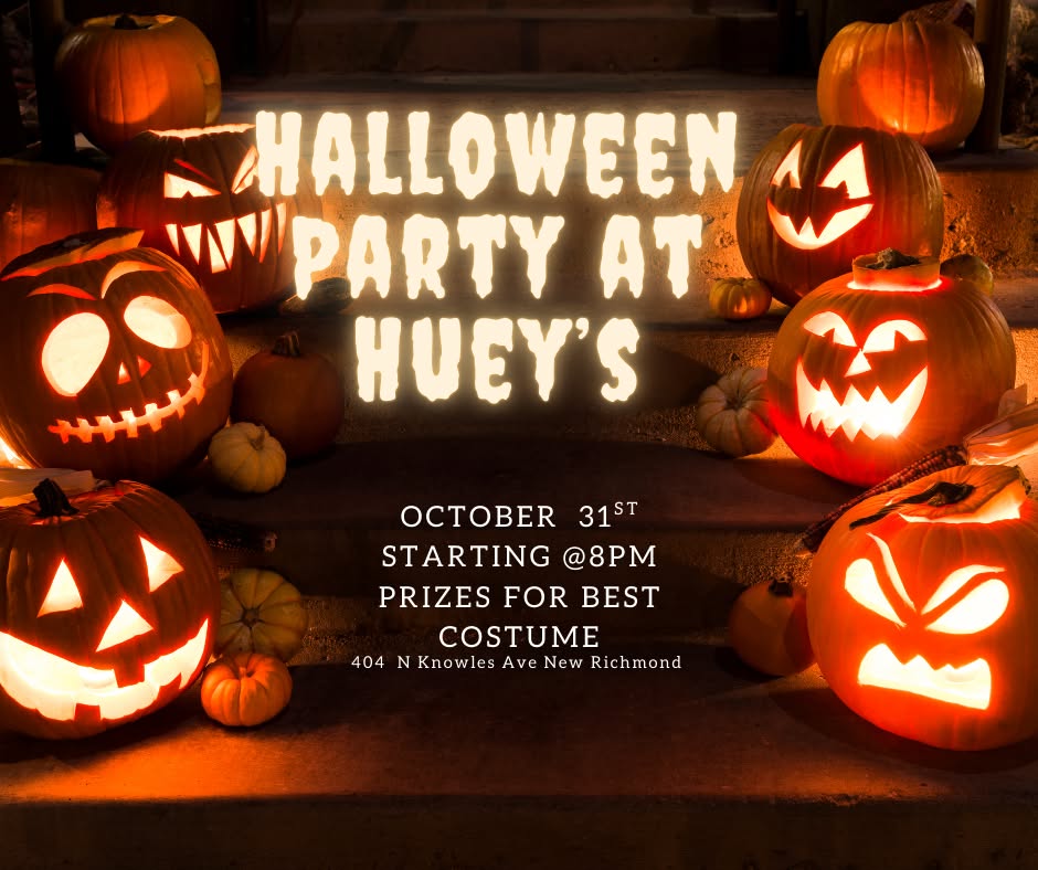 halloween party event flier