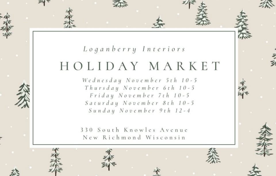 Holiday Market dates and times