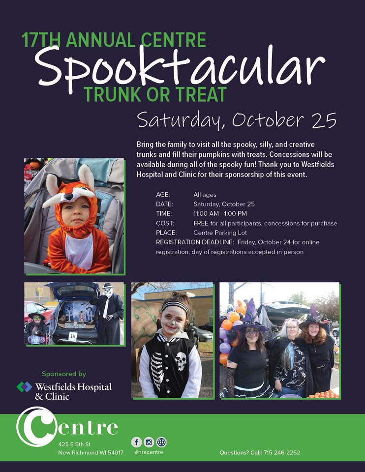 Spooktacular event flier