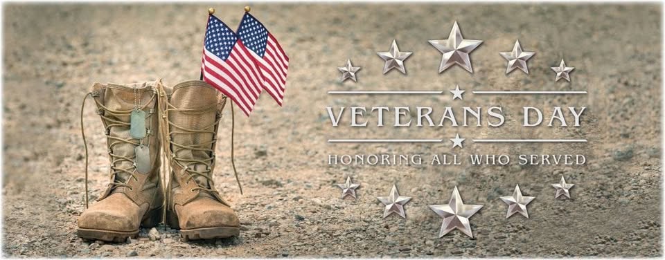 Veterans Day event flier