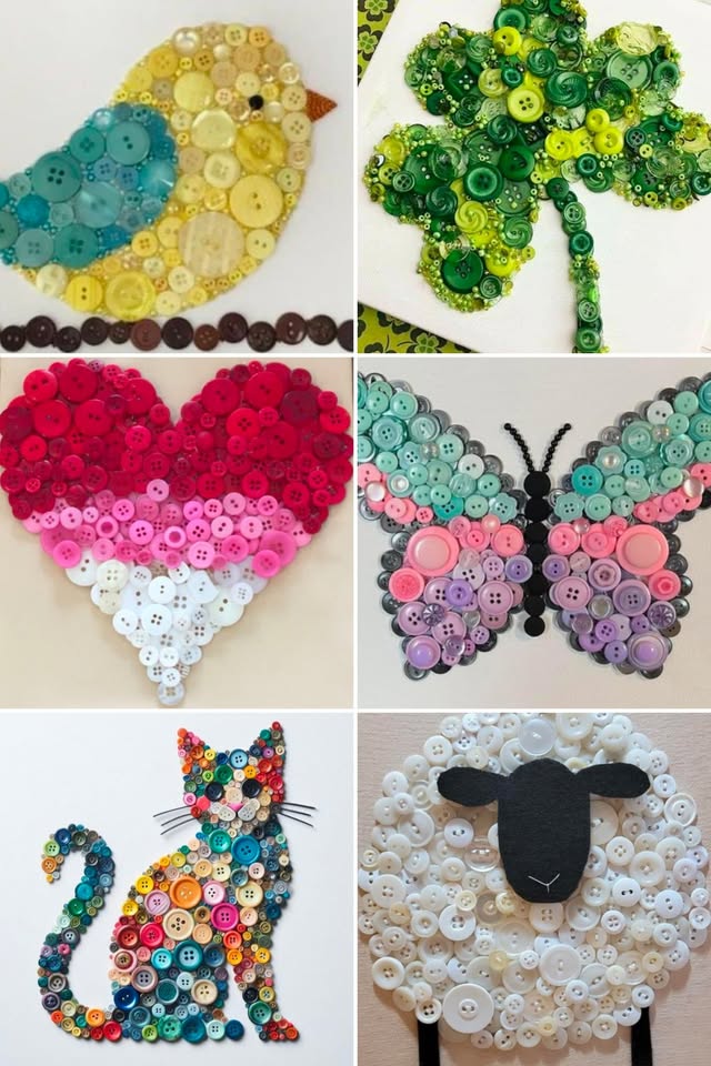 examples of button art