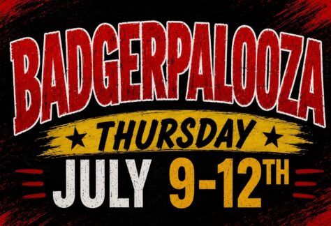 Badgerpalooza event flier