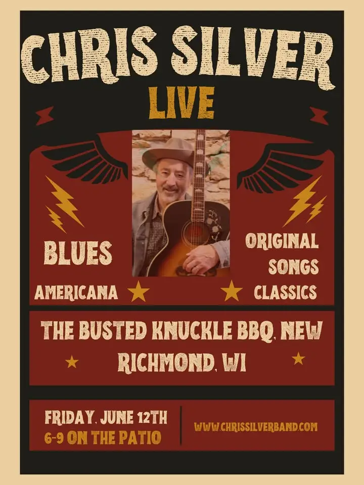 Chris Silver event flier