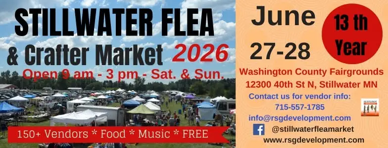 Stillwater Flea Market event flier