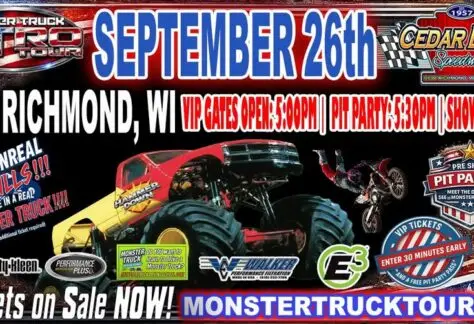 Monster truck tour event