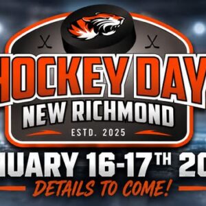 Hockey Day New Richmond event banner