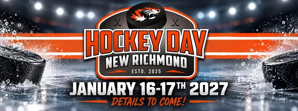 Hockey Day New Richmond event banner