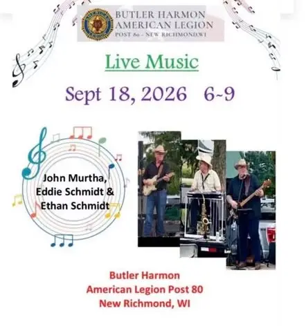 live music event flier