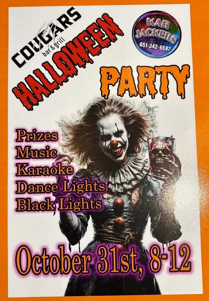 Halloween party event flier