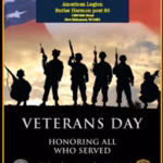 Veterans Day event flier